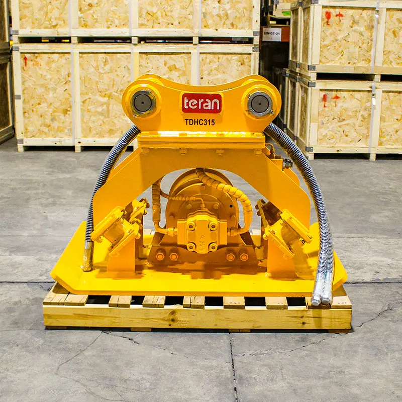 Teran Hydraulic Compactor | Model Tdhc-315 | Replaceable Teeth & Blades | Compatibility 11-16 Tons | For Excavators 1