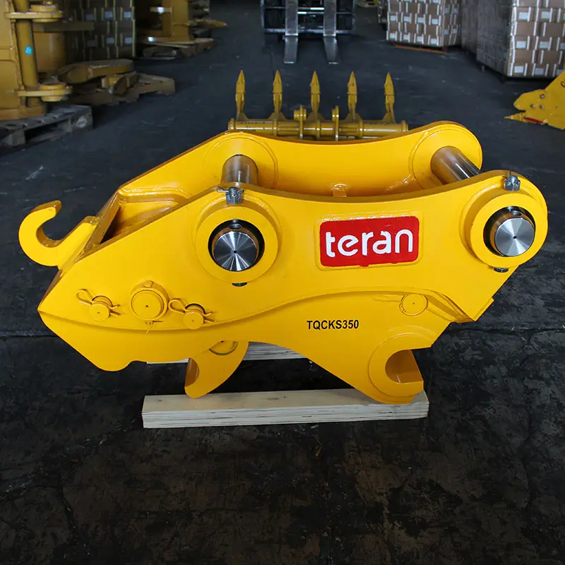 Teran Kobelco Excavator Quick Coupler | Model Qcsk-135, Qcsk-210 & Qcsk-350 | Twin-Locking System | For Excavators 1