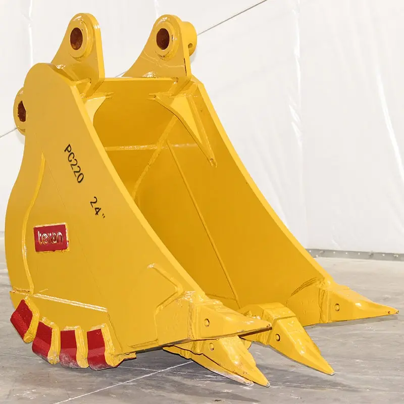 Teran Komatsu Excavator Ripping Bucket | Model Bkt-Pc220 Rip | Bucket Width 24" Inches | Capacity 0.43 Cubic Meters | For Excavators 1