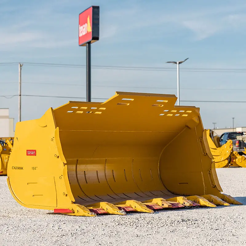 Teran Loader Buckets | Models Bkt-988K-Snr | Compatibility 988K Loaders | Bucket Widths 135.48 Inches | For Excavators 1