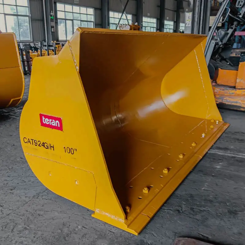Teran Loader Buckets | Models Bkt-G/H | Bucket Widths 99.6" To 141" Inches | Capacity 1.3 To 7.60 Cubic Meters | For Excavators 1