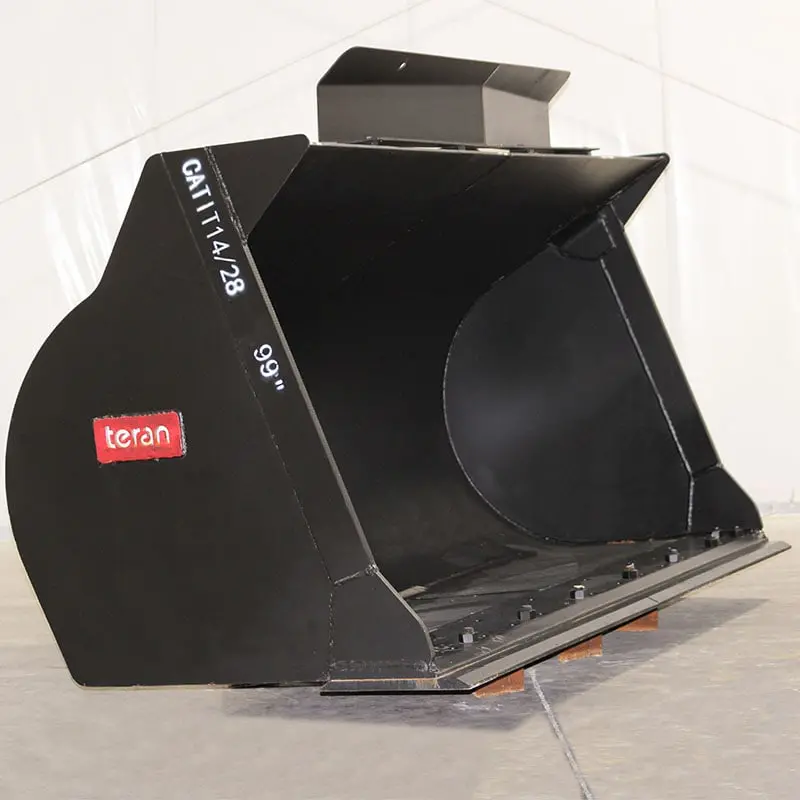 Teran Loader Buckets | Models Bkt-It2899 | Bucket Widths 99" Inches | Capacity 2.6 To 3.5 Cubic Meters | For Excavators 1