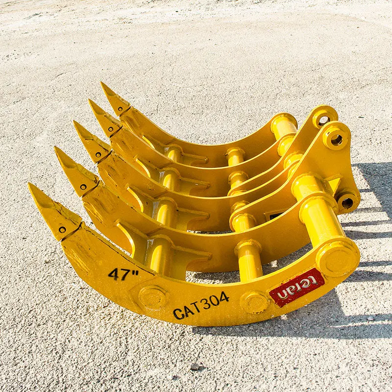 Teran Rake & Root Rake | Model Rake-302, Rake-303 & Rake-304 | Width 31", 38", 44" & 47" Inches | For Excavators 1