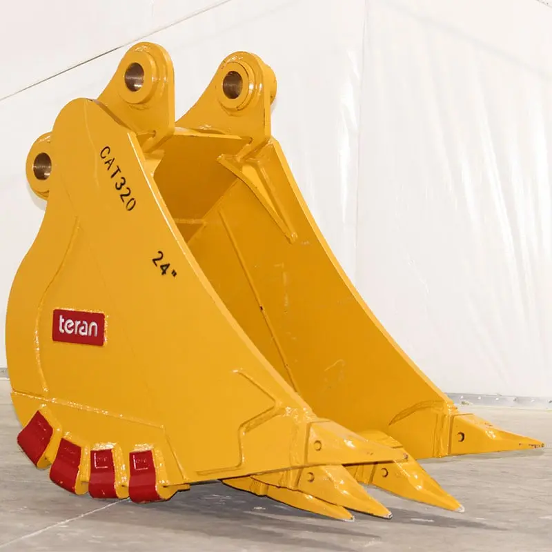Teran Ripping Bucket | Model Bkt-320 Hd Rip | Bucket Width 24" Inches | Capacity 0.43 Cubic Meters | For Excavators 1