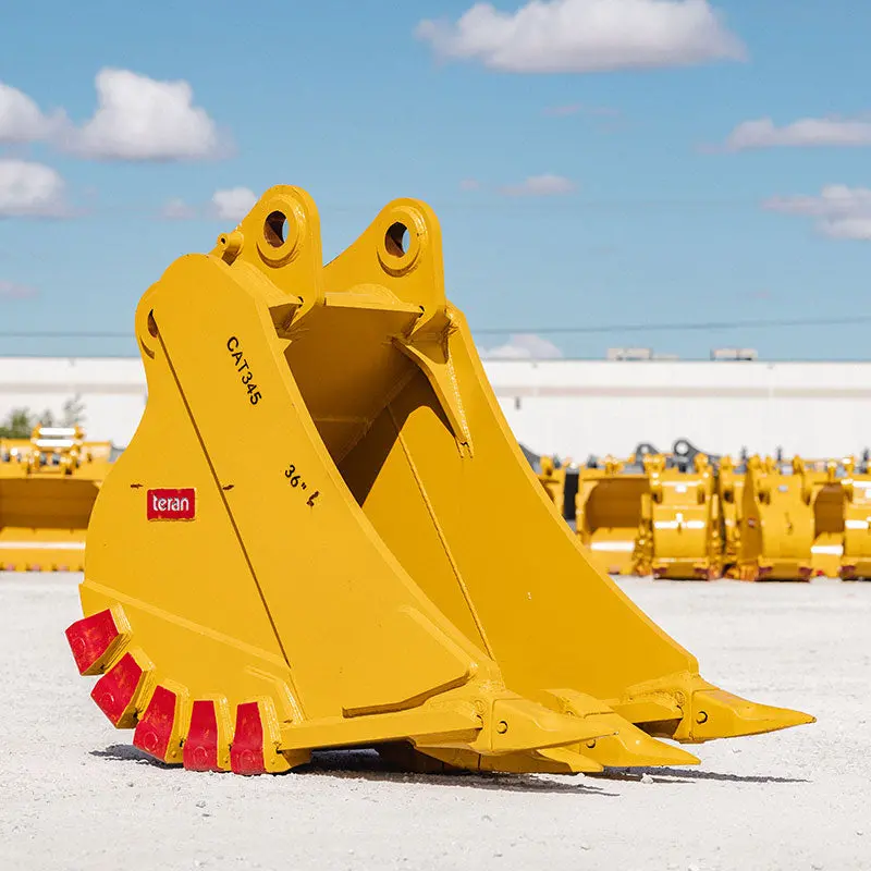 Teran Ripping Bucket | Model Bkt-345 Hd Rip | Bucket Width 36" Inches | Capacity 1.30 Cubic Meters | For Excavators 1
