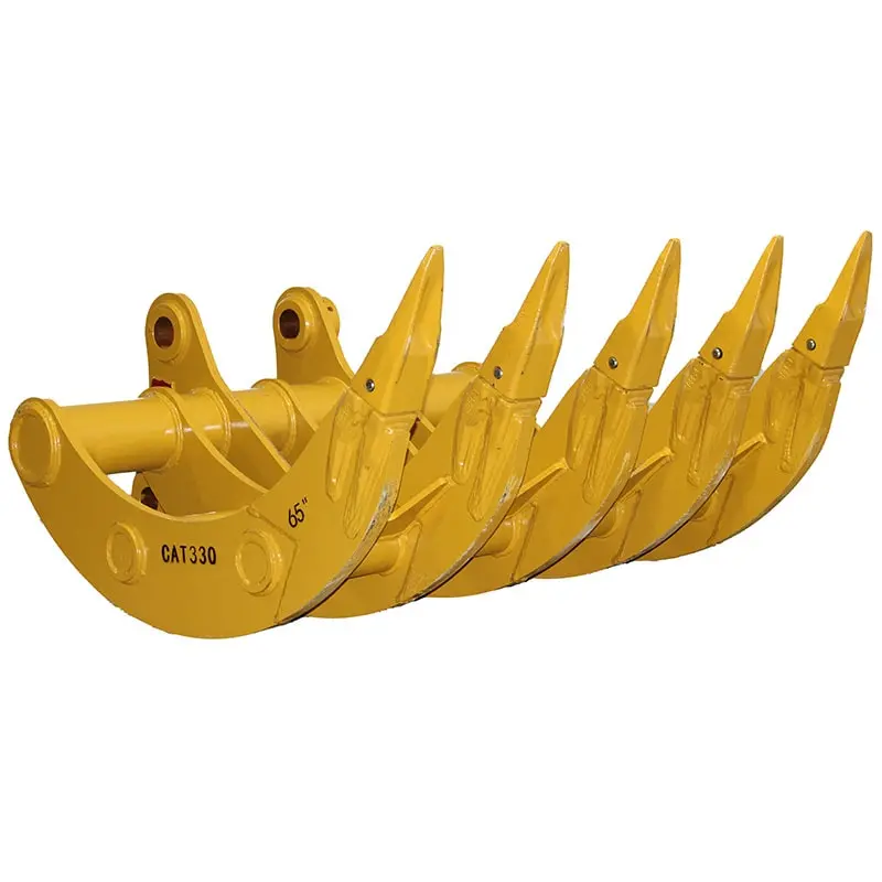 Teran Root Rake | Model Rake-330 | Width 65" Inches | High-Strength Steel | For Excavators 1
