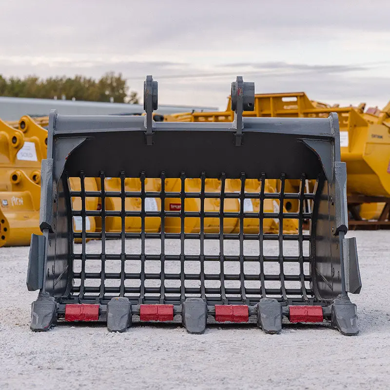 Teran Skeleton Buckets John Deere Excavators | Model Bkt-Jd270, Bkt-Jd350 & Bkt-Jd450 | Bucket Width 60", 66" & 72" Inches | For Excavators 1