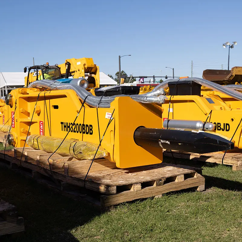 Teran Thh3200b Hydraulic Breaker -Cat 330D/336D/E All 32-42 Ton, Excavator Attach 1