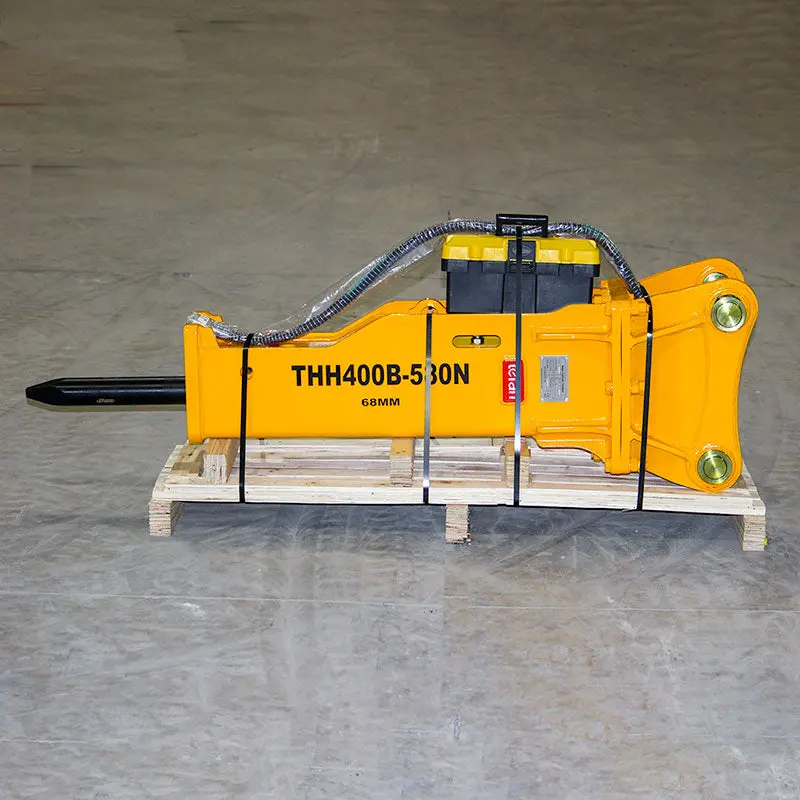 Teran Thh400b Hydraulic Breaker – Case 580N, Excavator Attach 1