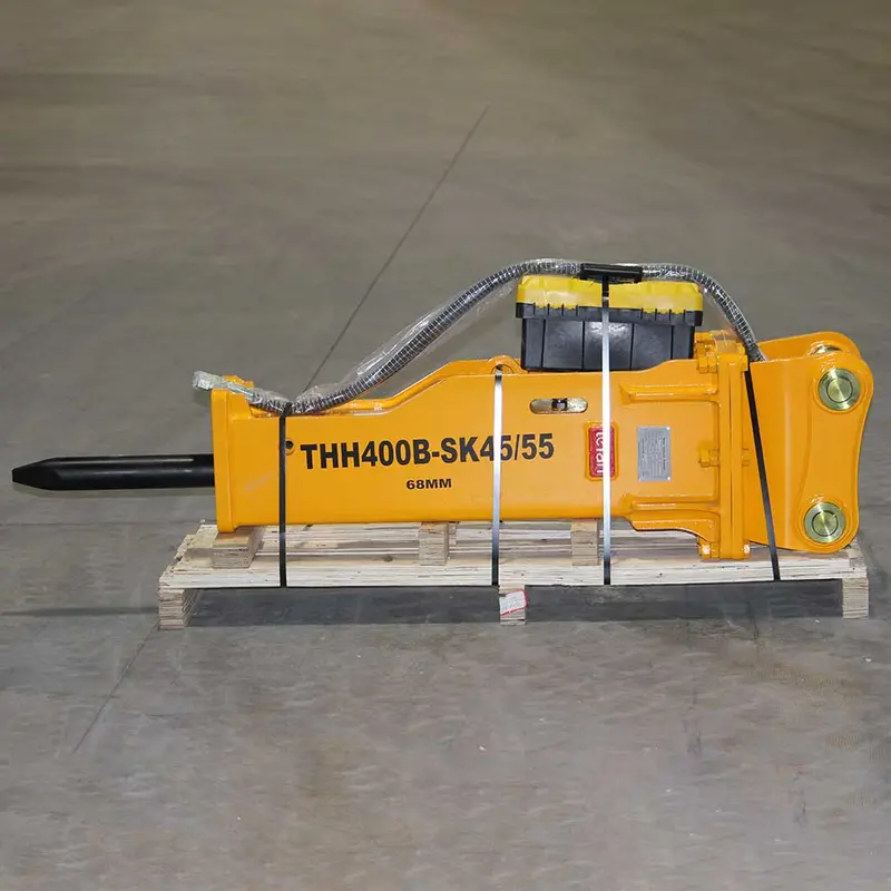 Teran Thh400b Hydraulic Breaker – Kobelco Sk45/50/55, Excavator Attach 1