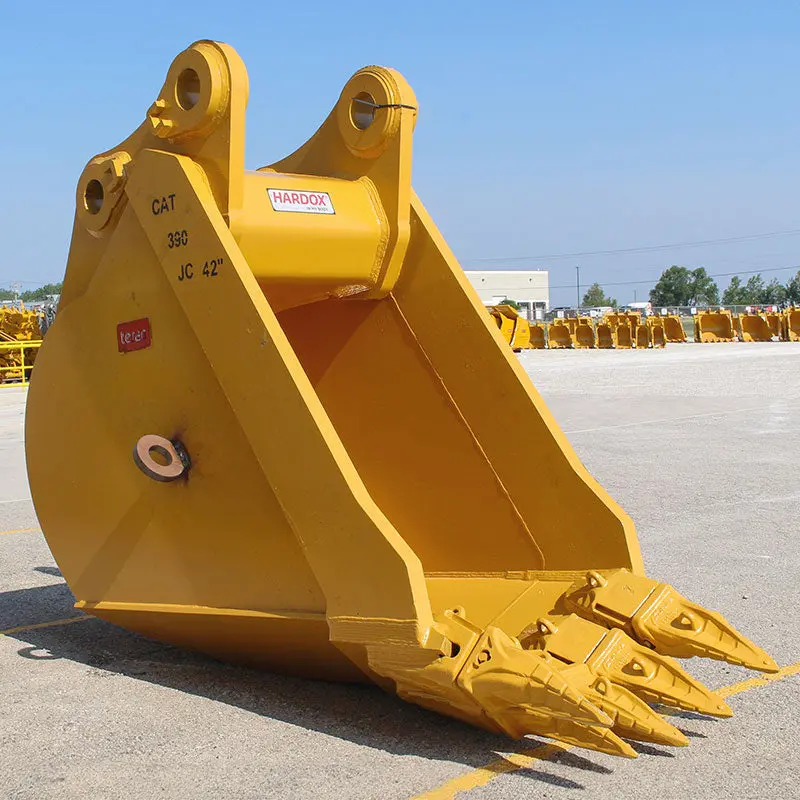 Teran V-Bottom Ripping Bucket | Model Bkt-390 Hd Vrip | Bucket Width 42" Inches | Capacity 2.15 Cubic Meters | For Excavators 1