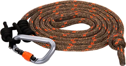 Tethrd 11Mm Tree Tether 8' - W/Carabiner & Prusik Cord 1