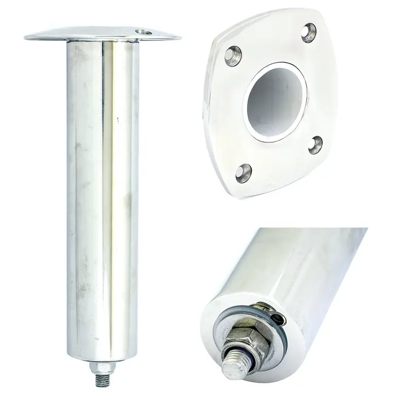 Tigress 4 Hole Extra Long Swivel Rectangular Head Rod Holder - 0 Degree - 12-1/2" [88522Xl] 1