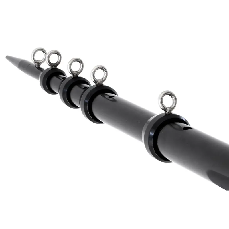 Tigress Xd Telescoping Aluminum Outrigger Poles - 18 - 1-1/2" Od - Black [88925-1] 1