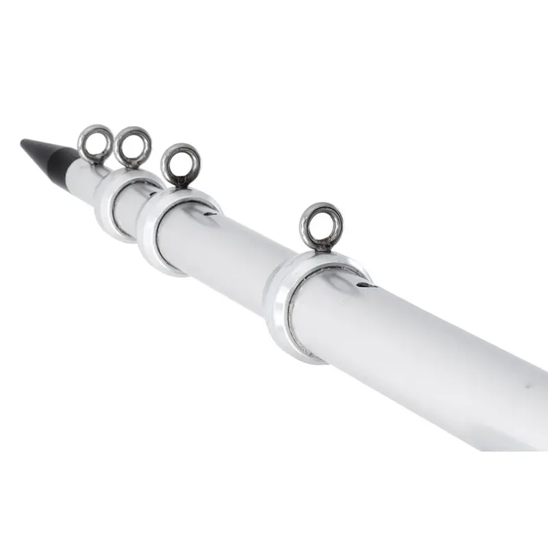 Tigress Xd Telescoping Aluminum Outrigger Poles - 18 - 1-1/2" Od - Silver [88925] 1