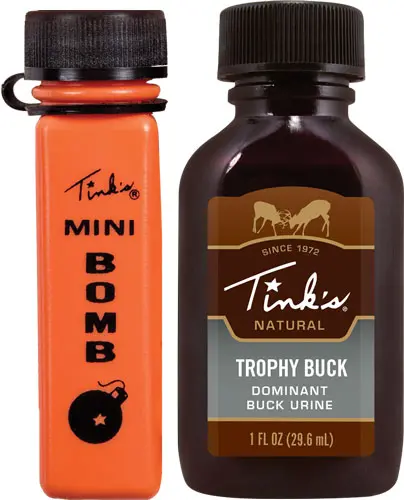 Tinks Deer Lure Trophy Buck - Urine W/Mini Bomb 1Fl Ounce 1