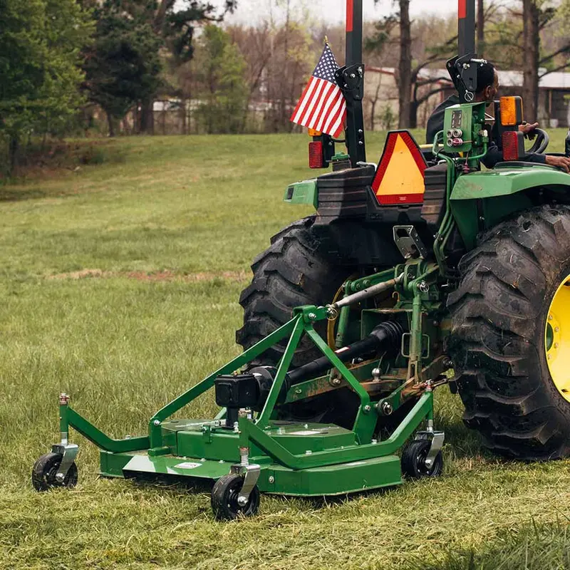 Titan Attachments Finish Mower | 3 Point Hitch | 48"–72" Cutting Width | 0.4"–3.2" Height | 430–519 Lbs | 18–50 Hp | For Tractors 1