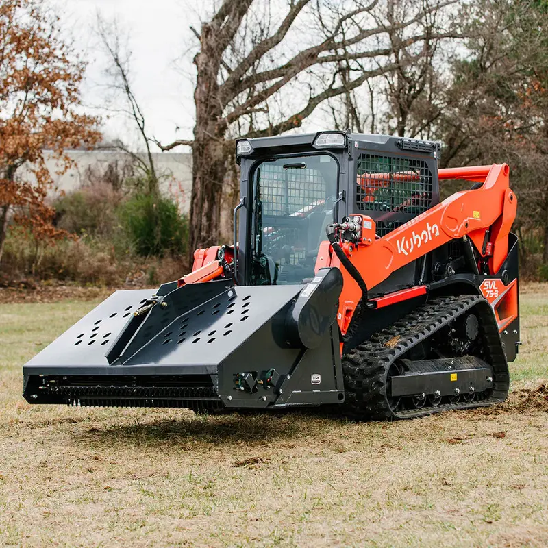 Titan Attachments Hydraulic Landscape Rake | Overall Width 66" Inches | Hydraulic Flow Rate 16–22 Gpm | For Skid Steer 1