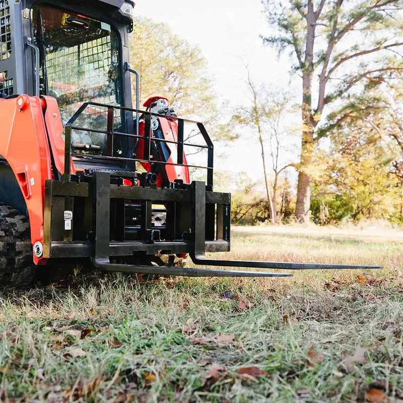 Titan Attachments Pro Series Pallet Fork Frame | Wide 72″ Design | Class Ii Fork Mount | 5,000 Lb Center Load | Oil Flow: 12–18 Gpm | For Skid Steers 1
