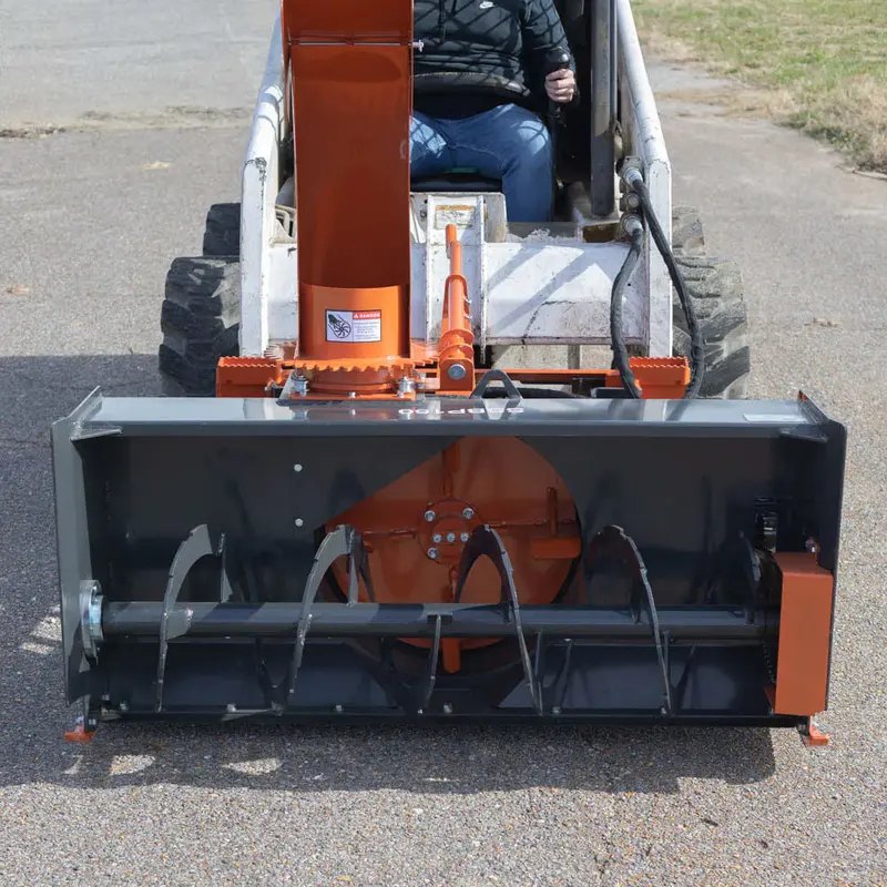 Titan Attachments Snow Blower | Cutting Width 58" & 70" Inches | Hydraulic Flow Rate 18-25 Gpm | For Skid Steer 2