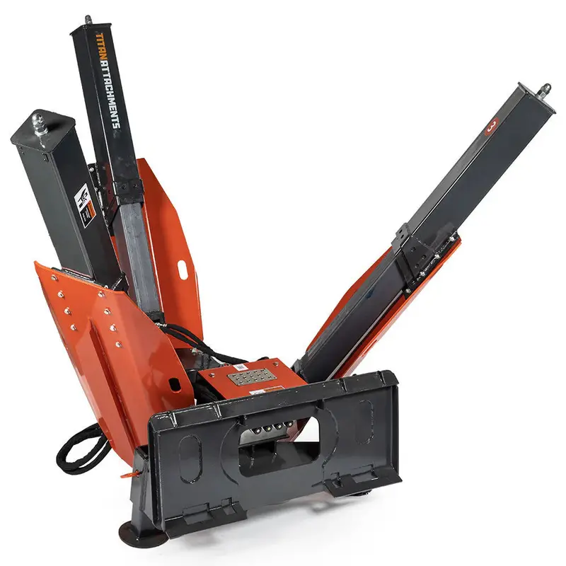 Titan Attachments Transplanter Tree Spade | Overall Width 70" Inches | Hydraulic Flow 5.2–17.7 Gpm |  For Skid Steers 1