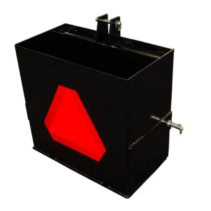 Top Dog Attachments Cat 1-3 Point Ballast Box | Stability & Counterbalance | Dimensions 25.5" X 13.75" X 24" | Weight 155 Lbs | Horsepower 30-50 Hp | For Tractors 1