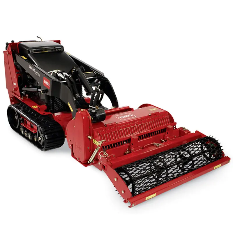Top Dog Attachments Dingo Soil Conditioner | Manual & Hydraulic Angle | Width 36"-48" | 7-14 Gpm | For Mini Skid Steers 1