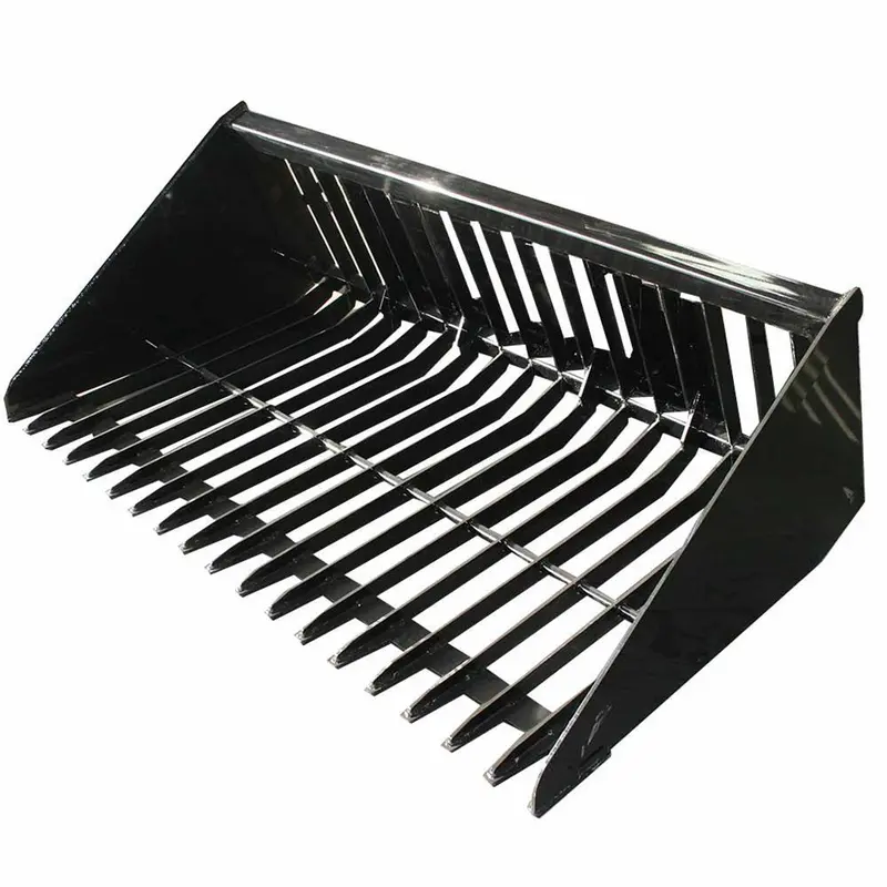Top Dog Attachments Firewood Bucket | Width 56" To 90" | 15-25 Gpm | For Skid Steers 1