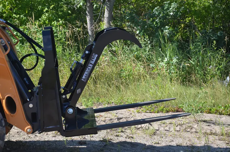 Top Dog Attachments Pallet Fork Grapple | Width 45" | 10-15 Gpm | For Skid Steers 1