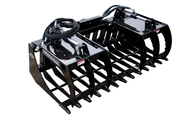 Top Dog Attachments T/S Brush Grapple | Width 60"-72" | 15-20 Gpm | For Skid Steers 1