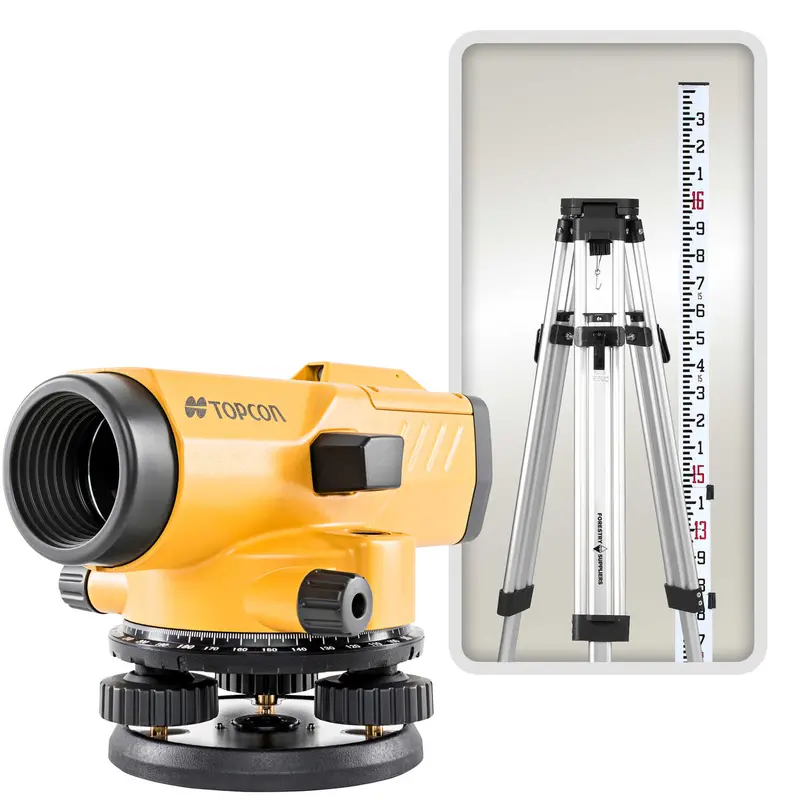 Topcon Laser Level Topcon At-B3a/Ps Automatic Level Kit 1