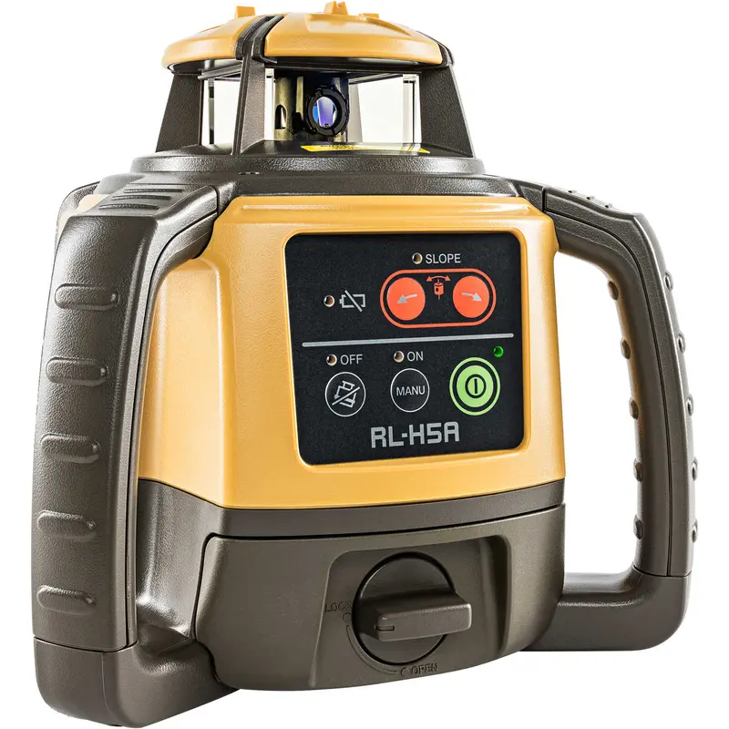 Topcon Laser Level Topcon Rl-H5a Self-Leveling Laser Level With Ls-80X Laser Sensor 1