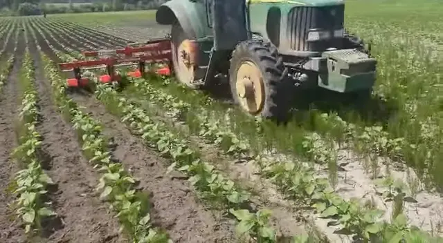 Toscano | Folding Inter-Row Rotary Cultivator | Model 7, 9, 10 & 12 Units | Total Width 16.89 To 20.67 Feet | Horsepower 80-100 Hp | For Tractor 1