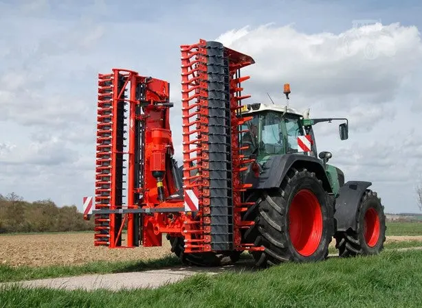 Toscano Folding Power Harrow | Model 6000 | Work Width 19.7 Feet | Horsepower 180-280 Hp | For Tractor 1