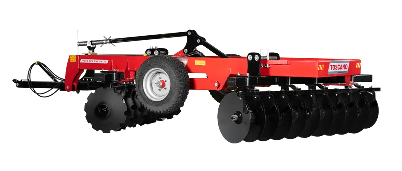 Toscano | Offset Disc Harrow | Model 18 Disc To 36 Disc | Work Width 6.56 To 12.47 Feet | Horsepower 60-160 Hp | For Tractor 1