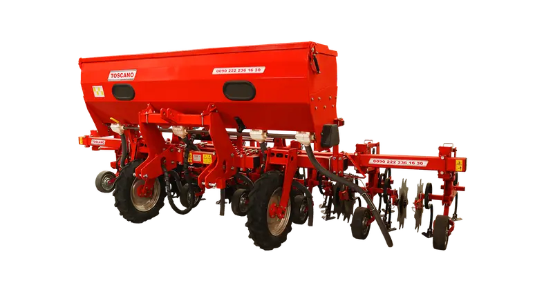 Toscano | Row Crop Cultivator – Folding | Model 7, 9, 10 & 12 Units | Total Width 15.75 To 20.34 Feet | Horsepower 80-100 Hp | For Tractor 11