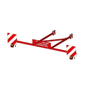 Toscano | Row Crop Cultivator – Folding | Model 7, 9, 10 & 12 Units | Total Width 15.75 To 20.34 Feet | Horsepower 80-100 Hp | For Tractor 21