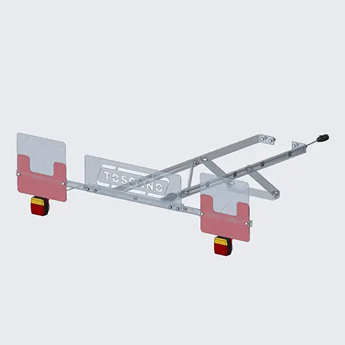 Toscano | Row Crop Cultivator – Folding | Model 7, 9, 10 & 12 Units | Total Width 15.75 To 20.34 Feet | Horsepower 80-100 Hp | For Tractor 22