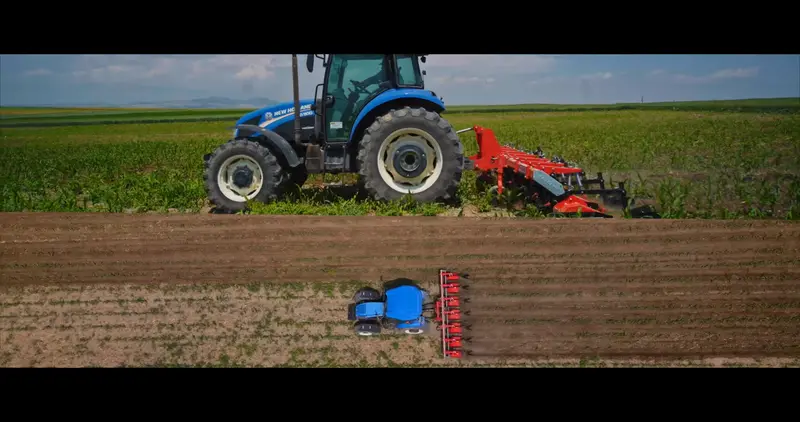 Toscano | Wide Unit Inter-Row Rotary Cultivator | Model 4, 5, 6, 7 & 9 Units | Total Width 7.05 To 14.76 Feet | Horsepower 30-75 Hp | For Tractor 15