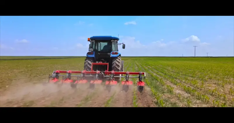 Toscano | Wide Unit Inter-Row Rotary Cultivator | Model 4, 5, 6, 7 & 9 Units | Total Width 7.05 To 14.76 Feet | Horsepower 30-75 Hp | For Tractor 5
