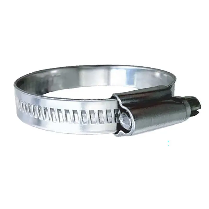 Trident Marine 316 Ss Non-Perforated Worm Gear Hose Clamp - 15/32" Band - (1-1/2" - 2") Clamping Range - 10-Pack - Sae Size 24 [710-1381] 1