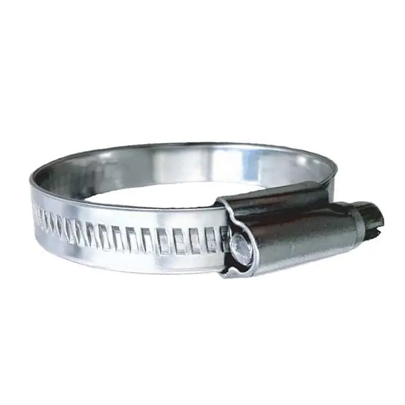 Trident Marine 316 Ss Non-Perforated Worm Gear Hose Clamp - 15/32" Band - (1-3/4"  2-1/4") Clamping Range - 10-Pack - Sae Size 28 [710-1121] 1