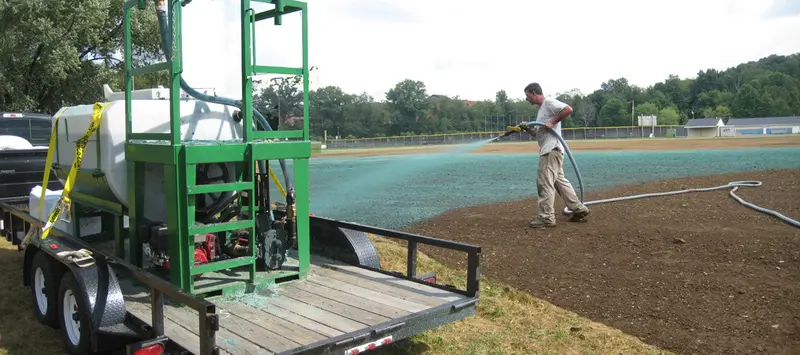 Turbo Turf Hydroseeder | Hm-500 Series | Capacity 500 Gallons | Engine Horsepower 23.5Hp 1