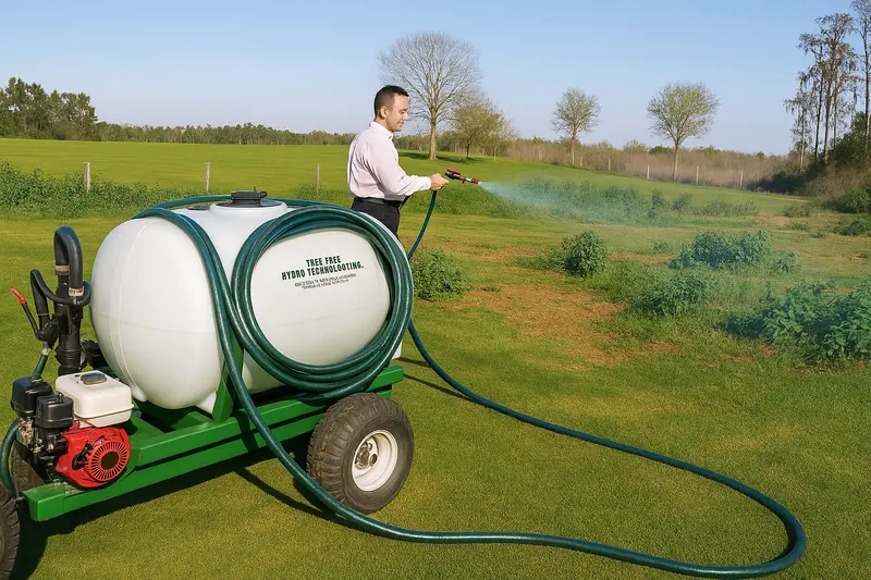 Turbo Turf Hydroseeder | Model Hs-100-P | Width 47" | Tank Capacity 110 Gallons | Horsepower 15-30 Hp | Pull Type 1