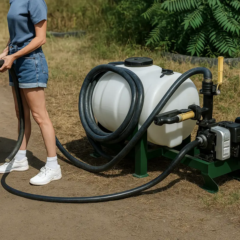 Turbo Turf Hydroseeder | Model Hs-50 | Width 31″ | Capacity 50 Gallons | Engine Horsepower 6.5 Hp | For Lawn Seeding & Repair 1