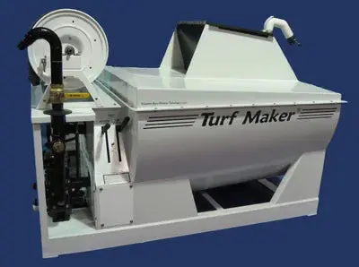 Turfmaker Hydroseeder | Model 325 (Mechanical) | Total Capacity 325 Gallons | Skid Frame Width 47" | Single Axle Trailer Option 9