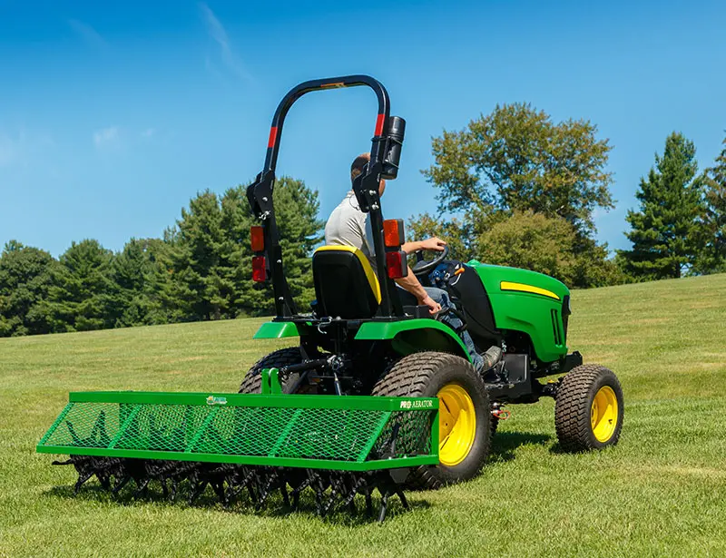 Turftime Pro Aerators | Pro Series | Overall Width 42″, 63", 84" & 105″ | Horsepower 20-34 Hp | For Tractors 1