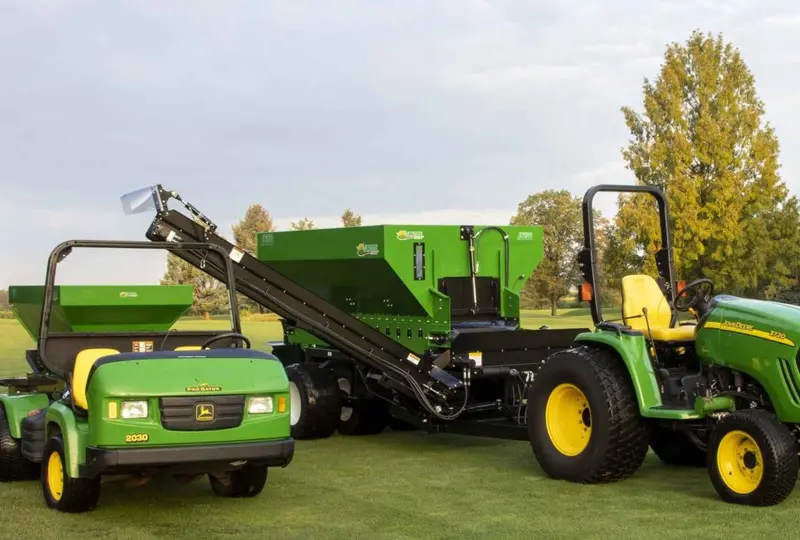 Turftime Topdresser-Material Handler | Model Fx650 Material Spreader | Overall Width 101" | Hopper Capacity 6.5 Yard | Horsepower 50-75 Hp | For Tractors 1