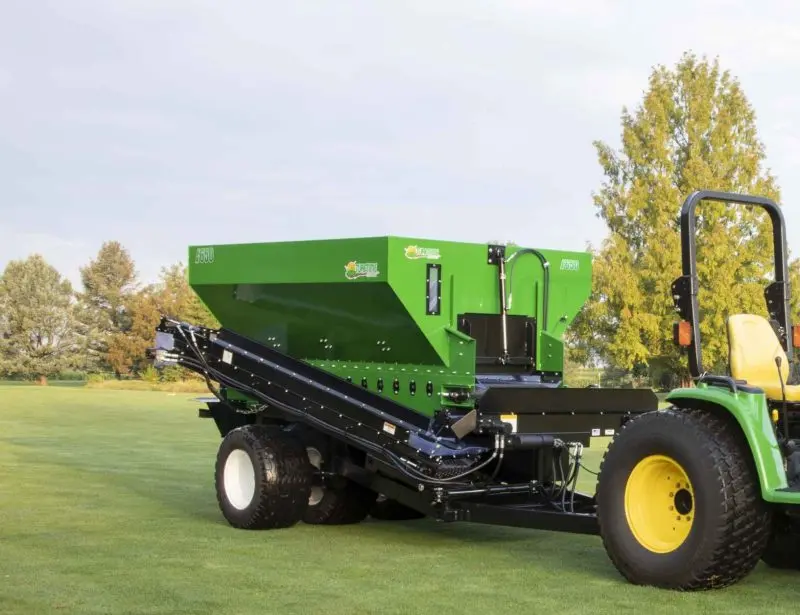 Turftime Topdresser-Material Handler | Model Fx650 Material Spreader | Overall Width 101" | Hopper Capacity 6.5 Yard | Horsepower 50-75 Hp | For Tractors 2