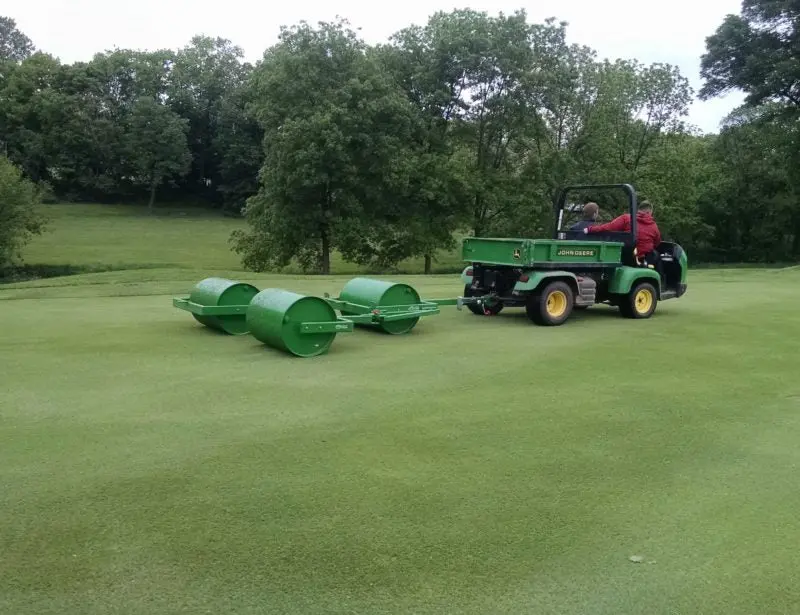 Turftime Triple Gang Fairway Roller | Advanced Rollers (Ar-3G Series) | Working Width 36"-84" | Horsepower 40-90 Hp | For Tractors 2